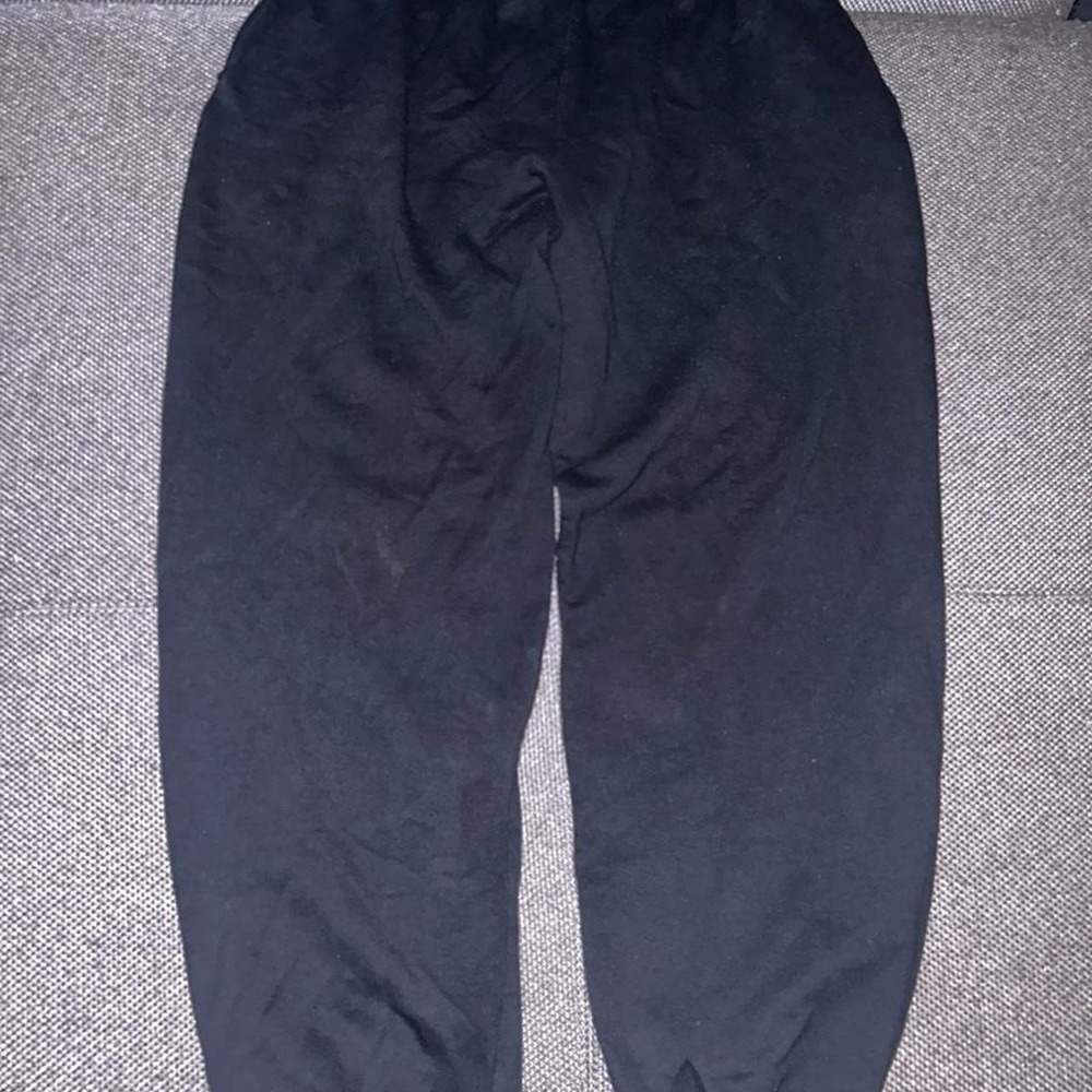 Vintage Fruit of the Loom Black Baggy Sweatpants Size XL